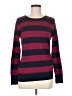 Amazon Essentials Stripes Burgundy Pullover Sweater Size M - photo 1