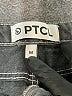 PTCL 100% Cotton Gray Denim Skirt Size M - photo 4