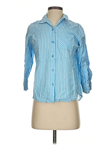 Stella Parker 3/4 Sleeve Button-Down Shirt (view 1)