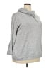 Loveappella Gray Turtleneck Sweater Size 2X - photo 2