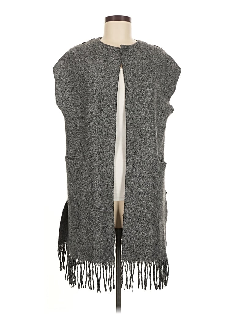Pre-owned Michael Stars Kimono In Gray