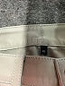 Goldsign 100% Leather Gray Leather Pants Size 25 waist - photo 4