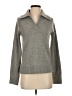 Madeleine Thompson 100% Cashmere Gray Cashmere Pullover Sweater Size S - photo 1