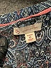 db established 1962 100% Rayon Paisley Blue Gray 3/4 Sleeve Blouse Size 1X - photo 7
