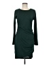 BTFBM Solid Green Casual Dress Size M - photo 1