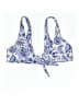 Unbranded Paisley Blue Swimsuit Top Size M - photo 1