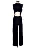 BCBGeneration Solid Black Jumpsuit Size XS - photo 2