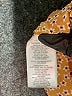 Equipment 100% Polyester Floral Orange Yellow Long Sleeve Blouse Size XL - photo 9