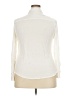 Torrid 100% Rayon Stars Ivory Long Sleeve Button-Down Shirt Size 2X Plus (2) - photo 2