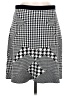Grace Elements Houndstooth Gray Casual Skirt Size M - photo 1