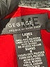 George 100% Polyester Polka Dots Red Casual Dress Size 8 - photo 7