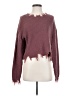 Derek Heart 100% Acrylic Burgundy Pullover Sweater Size S - photo 1