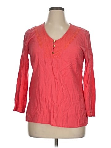 Kenar 3/4 Sleeve Blouse (view 1)
