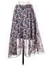 Disney 100% Polyester Floral Blue Casual Skirt Size XS - photo 1