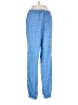 Gap 100% Polyester Hearts Blue Casual Pants Size L (tall) - photo 1