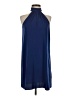 A New York Solid Blue Cocktail Dress Size XS - photo 1