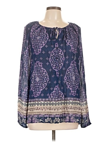 Lucky Brand Long Sleeve Blouse (view 1)