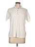Page & Tuttle Ivory Short Sleeve Blouse Size L - photo 1