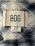 BDG 100% Cotton Plaid Gray Long Sleeve Button-Down Shirt Size S - photo 7