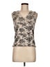 SML Design Tan Sleeveless Top Size M - photo 1