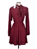 FLORET STUDIOS 100% Polyester Burgundy Casual Dress Size S - photo 2