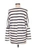 ENTI Stripes White Pullover Sweater Size M - photo 2