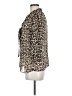 Dna Couture 100% Polyester Animal Print Brown 3/4 Sleeve Blouse Size M - photo 5