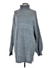 Shein 100% Polyester Gray Turtleneck Sweater Size 8 - 10 - photo 1