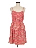 Annabella 100% Polyester Print Orange Cocktail Dress Size M - photo 1