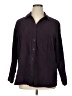 Sag Harbor 100% Polyester Purple 3/4 Sleeve Blouse Size 1X - photo 1