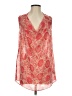 CAbi 100% Polyester Red Sleeveless Blouse Size S - photo 1