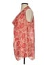 CAbi 100% Polyester Red Sleeveless Blouse Size S - photo 5