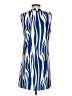 Shein 100% Polyester Stripes Blue Casual Dress Size S - photo 2