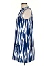 Shein 100% Polyester Stripes Blue Casual Dress Size S - photo 5