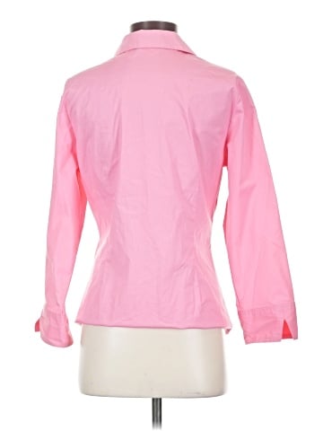 Riders by Lee 3/4 Sleeve Button-Down Shirt (view 2)