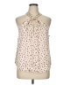 1.State 100% Polyester Ivory Sleeveless Blouse Size XL - photo 1