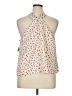 1.State 100% Polyester Ivory Sleeveless Blouse Size XL - photo 2