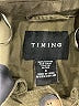 Timing 100% Cotton Green 3/4 Sleeve Button-Down Shirt Size S - photo 7