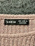 Shein 100% Polyester Tan Pullover Sweater Size M - photo 7