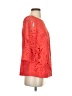 rsvp by TALBOTS 100% Polyester Orange 3/4 Sleeve Blouse Size XS - photo 4