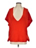 CAbi Orange Short Sleeve Top Size S - photo 1