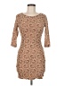 Leyva's Paisley Brown Cocktail Dress Size M - photo 1
