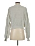 Unbranded 100% Polyester Silver Gray Pullover Sweater Size S - photo 2