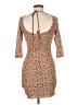 Leyva's Paisley Brown Cocktail Dress Size M - photo 2