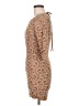 Leyva's Paisley Brown Cocktail Dress Size M - photo 5