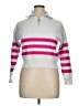 Love Ellie Stripes Pink Pullover Sweater Size 16 - photo 1