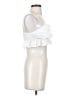 Shein 100% Polyester White Sleeveless Blouse Size S - photo 4