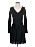ASOS 100% Polyester Solid Black Casual Dress Size 2 - photo 1