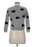 Cotton Emporium Polka Dots Gray Pullover Sweater Size M - photo 2
