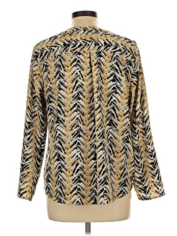 Notations Long Sleeve Blouse (view 2)